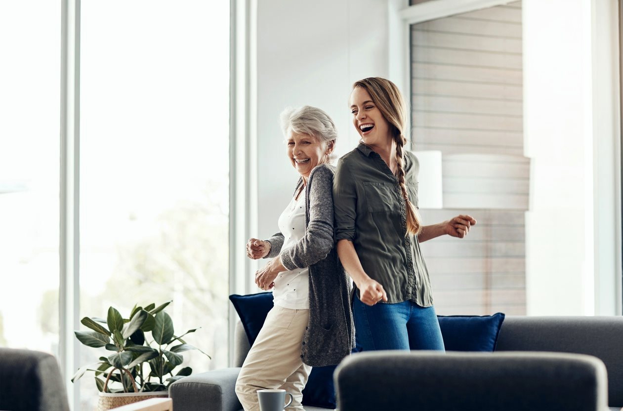 women dancing
