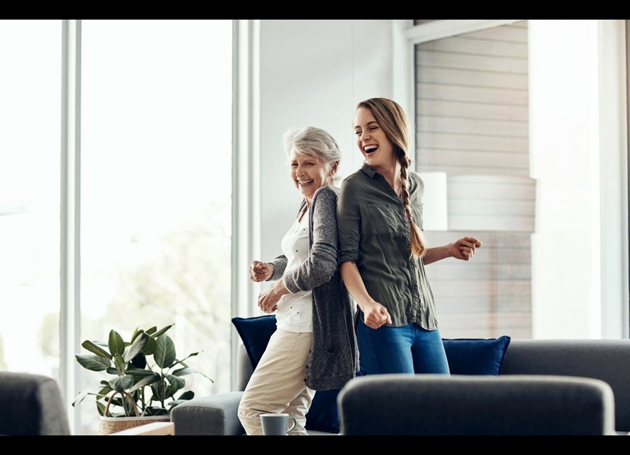 women dancing