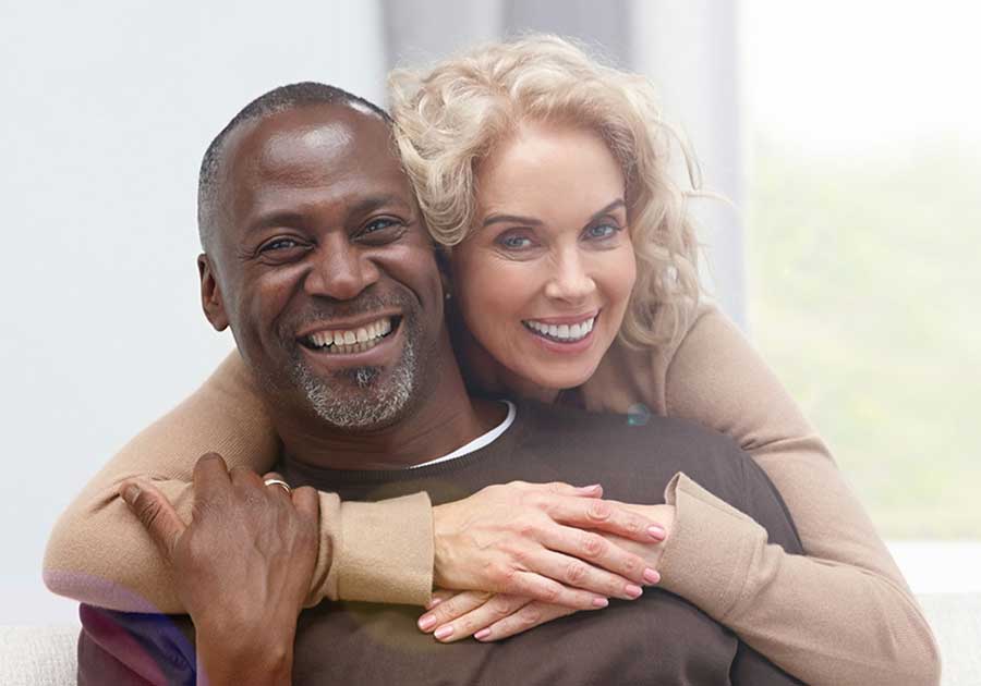 man and woman