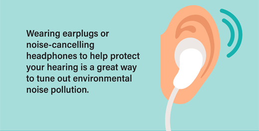 clip art noise cancelling earphone