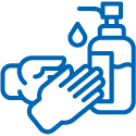 hand sanitize icon