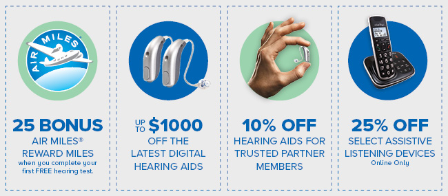 4 hearing healthcare coupon offers