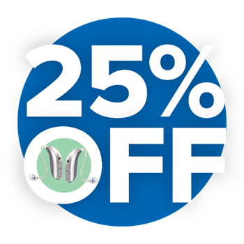 25% off hearing aids
