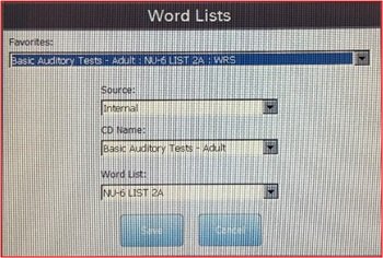 GSI Pello Word Lists window