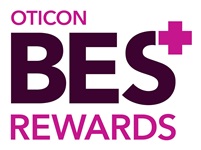 oticon BES plus rewards logo