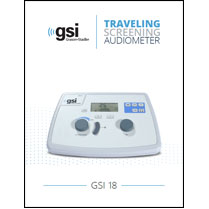 GSI 18 Screening Audiometer Brochure