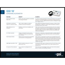 GSI 18 Facts and Benefits