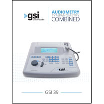 GSI 39 Audiometer Tympanometer Brochure