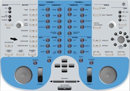 The control panel of the AudioStar Pro