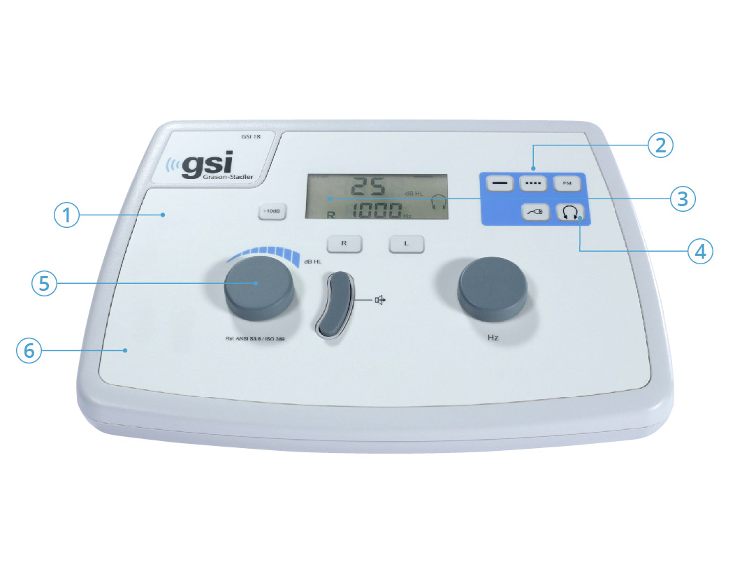Screening Audiometer | GSI 18 | Grason-Stadler