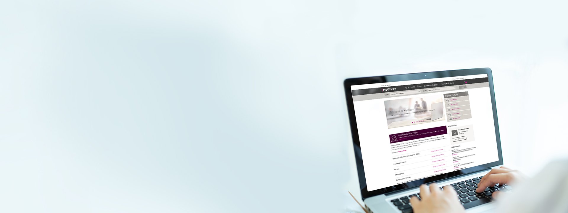 Your online business portal