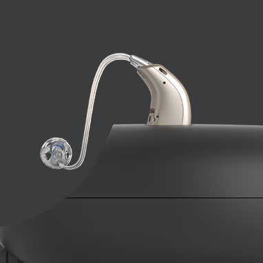 Opn s rechargeable hearing aids in charger