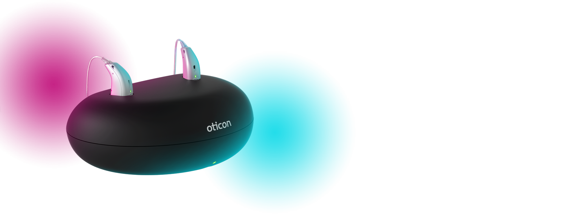 Oticon rechargeable hearing aid solution
