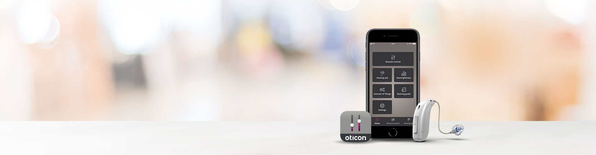 Oticon ON App Hearing Aid App