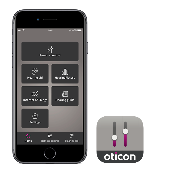 Oticon application mobile Oticon ON