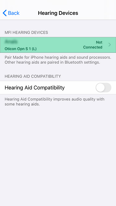 How to pair your hearing aid with a mobile phone